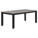 Elodie - Rectangular Extension Leaf Dining Table - Black - Simple Home Plus
