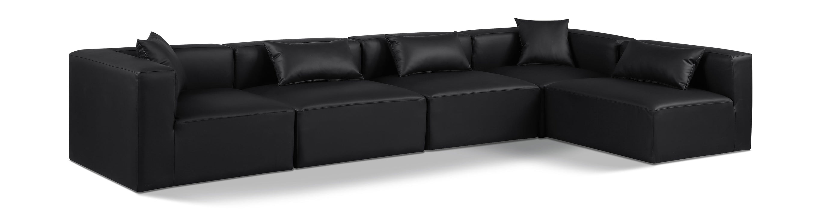 Cube - 5 Piece Modular Sectional - Simple Home Plus