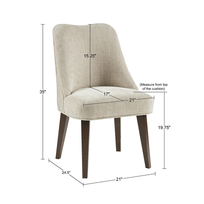 Holls - Dining Chair (Set of 2) - Beige - Simple Home Plus