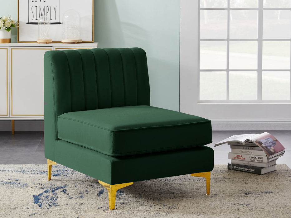 Alina - Armless Chair - Simple Home Plus