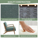 Novak - Lounge Chair - Teal - Simple Home Plus