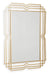 Claybrook - Gold Finish - Accent Mirror - Simple Home Plus