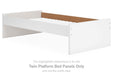 Onita - Twin Platform Bed Panels - White - Simple Home Plus