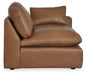 Emilia - Raf Corner Chair - Caramel - Simple Home Plus