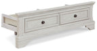Robbinsdale - Full Storage Ftbd w/Roll Slats - Antique White - Simple Home Plus