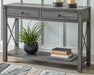 Freedan - Grayish Brown - Console Sofa Table - Simple Home Plus