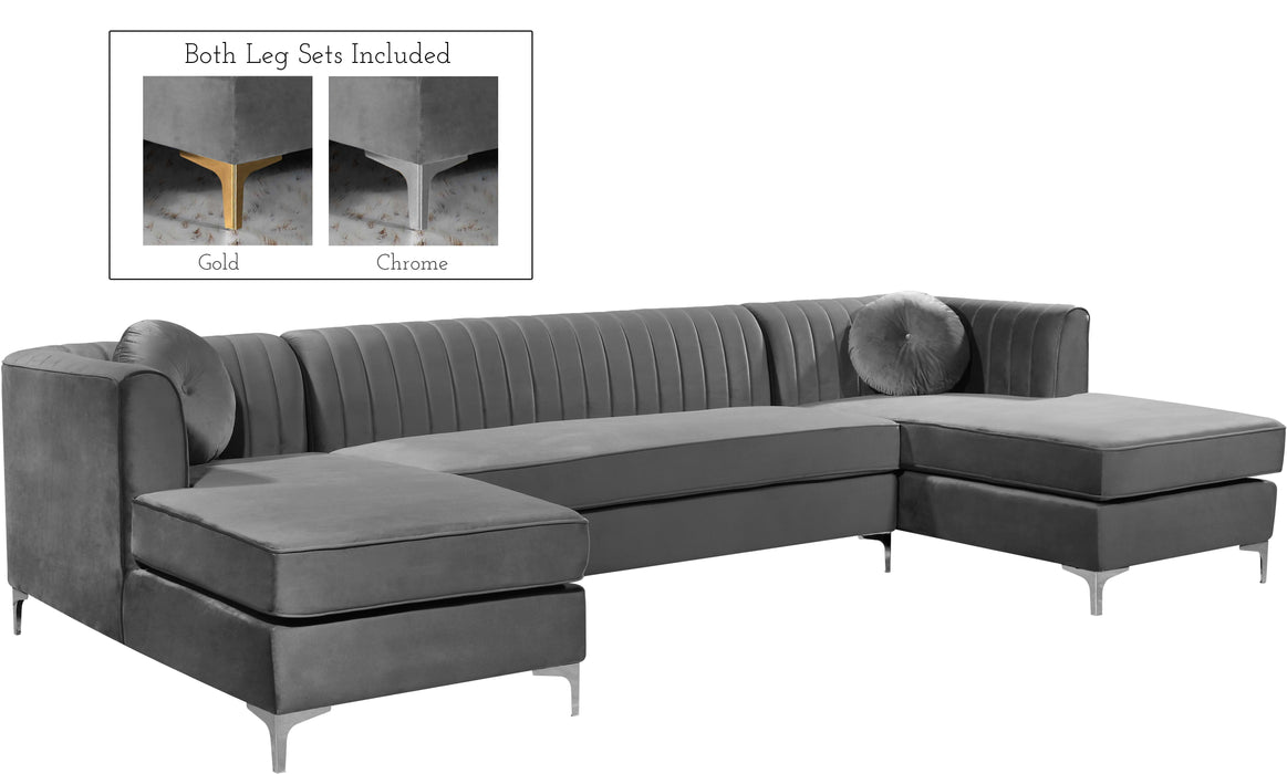 Graham - 3 Piece Sectional - Simple Home Plus