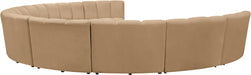 Infinity - 9 Piece Modular Sectional - Camel - Simple Home Plus