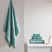 Adrien - 6 Piece Towel Set - Teal - Simple Home Plus