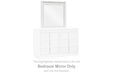 Chalanna - Bedroom Mirror - White - Simple Home Plus