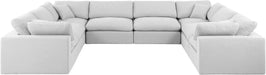 Comfy - 8 Piece Linen Modular Sectional - Simple Home Plus