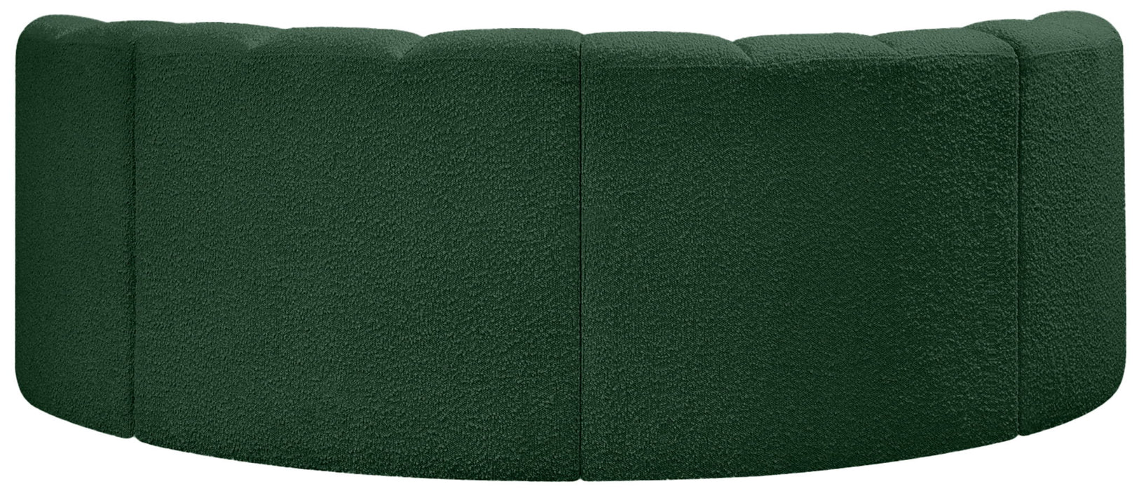 Arc - Boucle Fabric 4 Piece U-Shaped Modular Sofa - Simple Home Plus