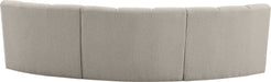 Infinity - 3 Piece Boucle Modular Sectional - Simple Home Plus