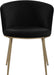 Skylar - Dining Chair with Gold Legs (Set of 2) - Simple Home Plus