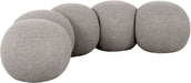 Apollo - Boucle Fabric Bench - Simple Home Plus