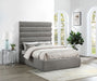 Adam - Chenille Fabric Bed With 70.5" Headboard - Simple Home Plus