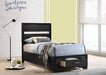 Miranda - Wood Storage Panel Bed - Simple Home Plus