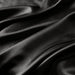 Satin - Wrinkle - Queen Free Luxurious (Set of 6) - Black - Simple Home Plus