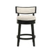 Noely - Modern Farmhouse Swivel Wood Counter Height Kitchen Bar Stool - Simple Home Plus