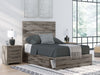 Graystorm - Panel Bed With Storage - Simple Home Plus