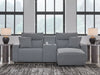 ModMax II - Salt And Pepper - Reclining Sectional - Simple Home Plus