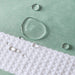 Spa Waffle - 72" Shower Curtain With 3M Treatment - Aqua - Simple Home Plus