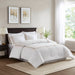 Nile - 4 Piece King Sateen With Embroidery Oversized Comforter Set - Multi - Simple Home Plus