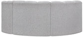 Arc - Boucle Fabric 3 Piece Modular L-Shaped Sofa - Simple Home Plus