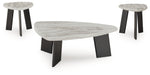 Lilyberg - Occasional Table Set (Set of 3) - Gray / Black - Simple Home Plus