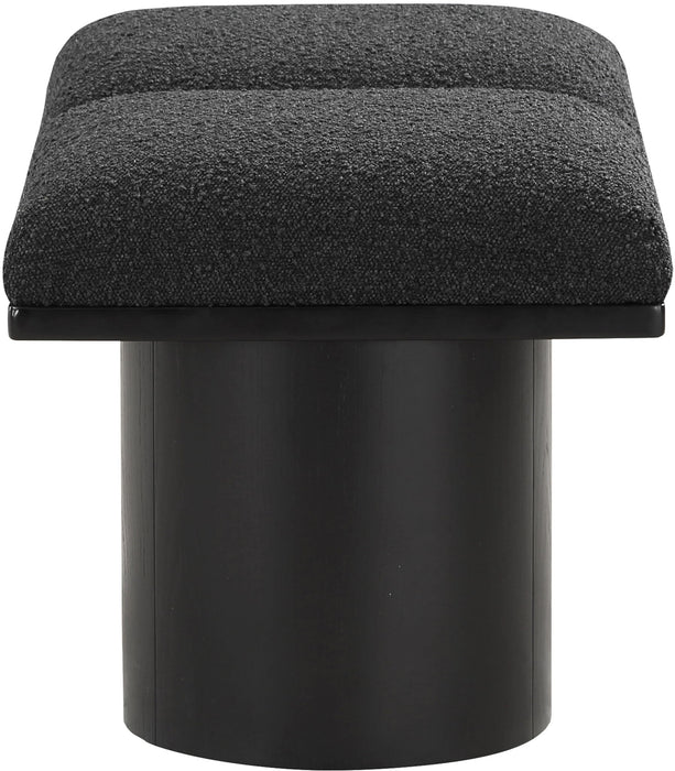 Pavilion - 2 Piece Modular Bench With Black Base - Simple Home Plus