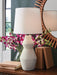 Dawthorne - Cream - Paper Table Lamp - Simple Home Plus