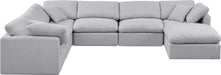 Indulge - Linen 7 Piece Modular Sectional - Simple Home Plus
