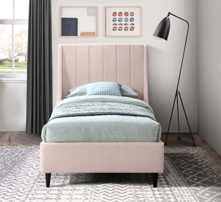 Eva - Velvet Bed - Simple Home Plus
