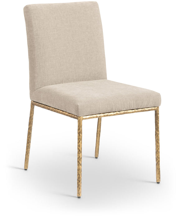 Reeves - Dining Side Chair (Set of 2) - Gold Base - Simple Home Plus