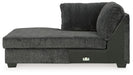 Biddeford - Laf Corner Chaise - Shadow - Simple Home Plus