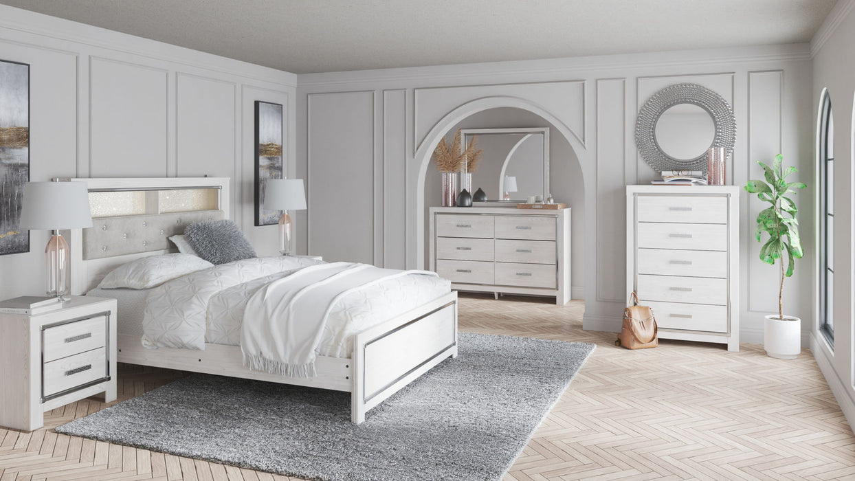 Altyra - Panel Bookcase Headboard - Simple Home Plus