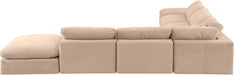 Comfy - 7 Piece Velvet Modular Corner Sectional - Simple Home Plus