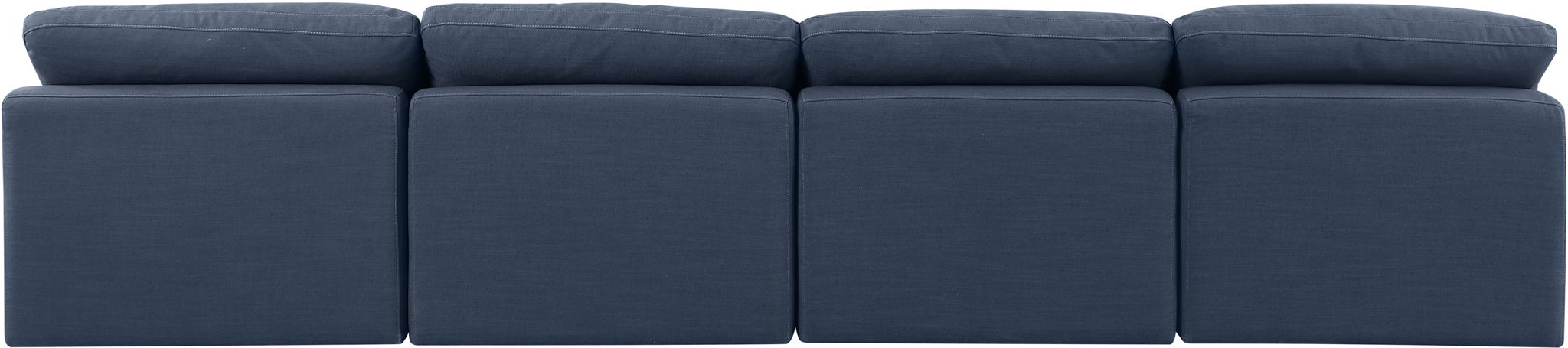 Indulge - Linen 4 Seat Modular Armless Sofa - Simple Home Plus