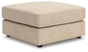 Seyler - Oversized Accent Ottoman - Sand - Simple Home Plus