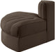 Rummi - Velvet Performance Fabric Upholstered Modular Chair - Simple Home Plus