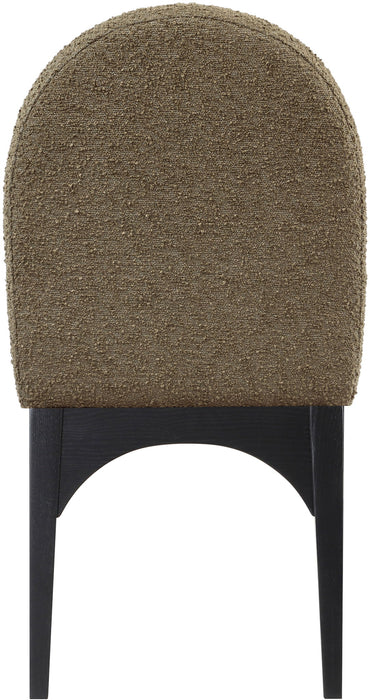 Waldorf - Boucle Dining Side Chair With Black Legs - Simple Home Plus