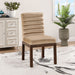 Evelyn - Dining Chair With Brown Legs - Simple Home Plus