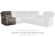 Hoopster - Laf Zero Wall Power Recliner - Gunmetal - Simple Home Plus