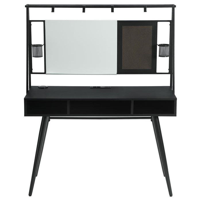 Jessie - Writing Desk With Whiteboard And USB - Black - Simple Home Plus