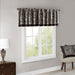 Aubrey - Window Valance - Black - Simple Home Plus