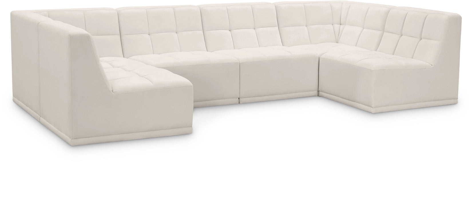 Relax - 6 Piece Modular Sectional - Simple Home Plus