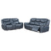 Sloane - Upholstered Reclining Sofa Set - Simple Home Plus
