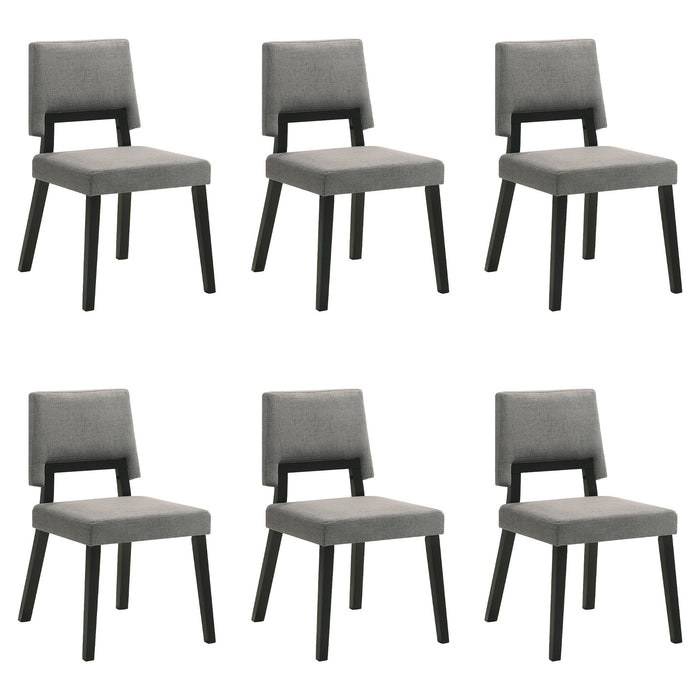 Channell - Dining Chair With Black Frame - Simple Home Plus