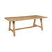 Cypress - Outdoor Patio Dining Table - Blonde Eucalyptus - Simple Home Plus
