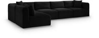Shaggy - 5 Piece Modular Sectional - Simple Home Plus